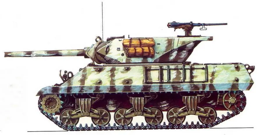 Самоходная пушка М10 773й танковый батальон 773th Tank Battalion - фото 75