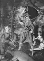 Генри принц Уэльский и сэр Джон Харрингтон Роберт Пик Старший 1603 г - фото 26