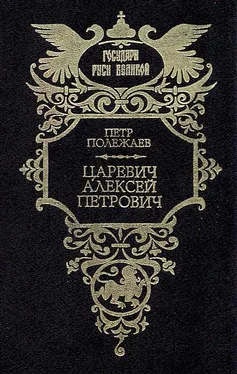 Петр Полежаев Царевич Алексей Петрович обложка книги