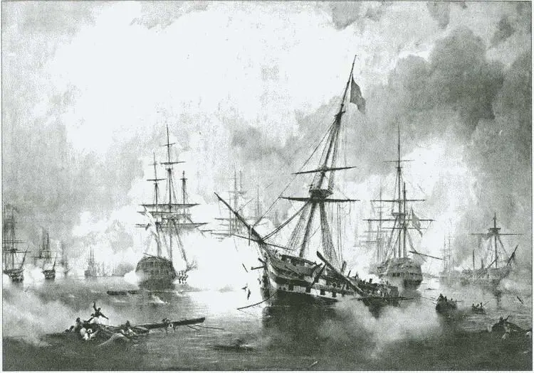 Морское сражение при Наварине 8 октября 1827 года Художник ИК Айвазовский - фото 2