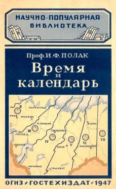 Иосиф Полак Время и календарь обложка книги