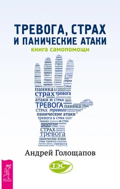 Андрей Голощапов Тревога, страх и панические атаки. Книга самопомощи обложка книги