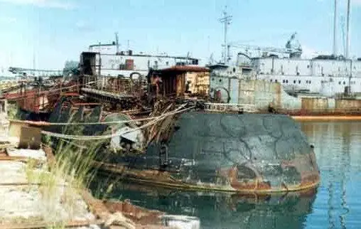 УТС 130 бывшая К429 на утилизации Подводная лодка К431 Атомная - фото 349