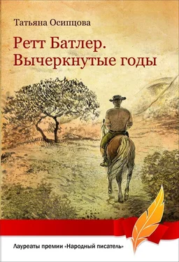 Татьяна Осипцова Ретт Батлер. Вычеркнутые годы обложка книги