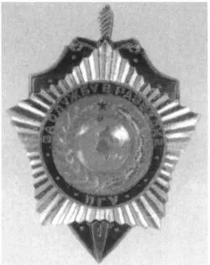 Нагрудный знак За службу в разведке Нагрудный знак 70 лет ИНО ПГУ - фото 35