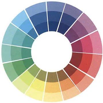 Вот он полный цветовой спектр во всей его красе Цвета расположенные на - фото 1
