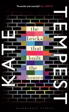 Kate Tempest The Bricks that Built the Houses обложка книги