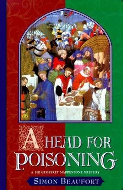 Simon Beaufort A Head for Poisoning обложка книги