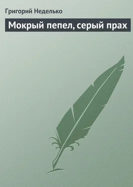 Григорий Неделько Мокрый пепел, серый прах обложка книги