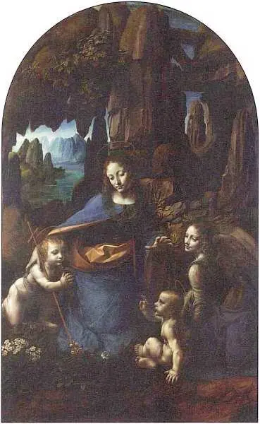Леонардо да Винчи 14521519 Мадонна в скалах Около 14911509 или 15061508 - фото 65