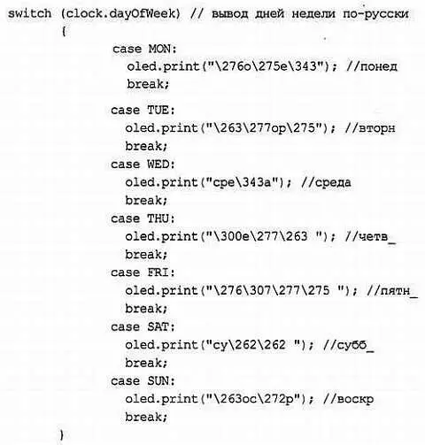Подключение библиотеки LiquidCrystal После подключения библиотеки - фото 243