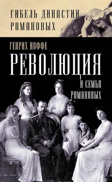 Генрих Иоффе Революция и семья Романовых обложка книги