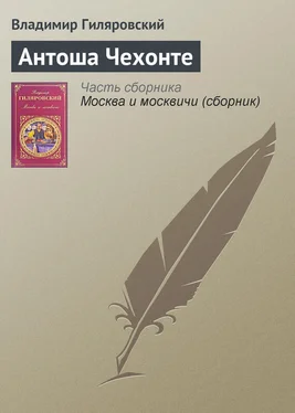 Владимир Гиляровский Антоша Чехонте обложка книги