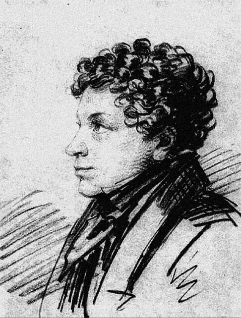 Лев Сергеевич Пушкин Рисунок А О Орловского 1820е Ольга Сергеевна - фото 56