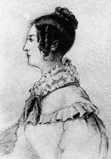 Ольга Сергеевна Павлищева Неизвестный художник 1833 Николай Иванович - фото 57
