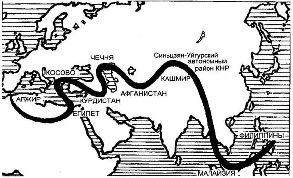 Рис 1 Великая исламская дуга нестабильности единый мировой фронт - фото 1