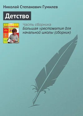 Николай Гумилев Детство обложка книги