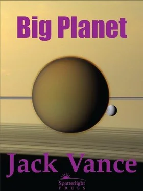 Jack Vance Big Planet обложка книги