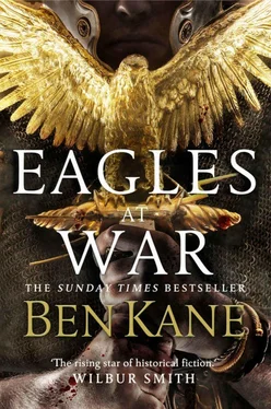 Ben Kane Eagles at War обложка книги