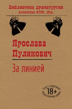 Ярослава Пулинович За линией обложка книги