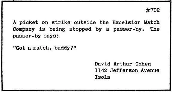 Thats what you send the cartoonist Carella asked Yeah Cohen said - фото 3