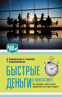 Андрей Парабеллум Быстрые деньги в консалтинге обложка книги