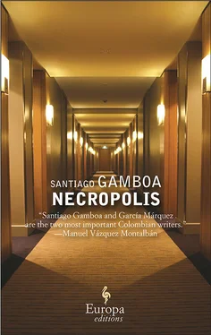 Santiago Gamboa Necropolis обложка книги