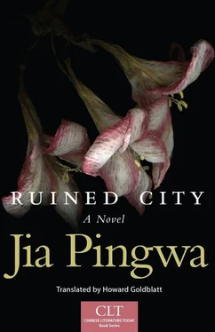 Jia Pingwa Ruined City обложка книги