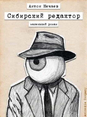 Антон Нечаев Сибирский редактор обложка книги