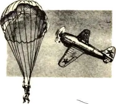 По примеру Боровых вокруг Петрунина стали кружить другие летчики и парашютист - фото 43