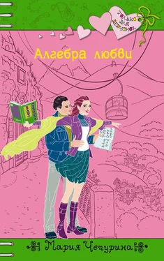 Мария Чепурина Алгебра любви обложка книги