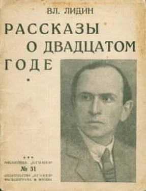 Владимир Лидин Рассказы о двадцатом годе [Сборник]