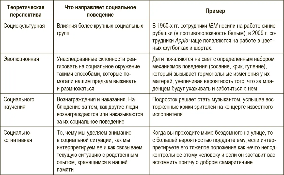 Поскольку каждая традиционная теоретическая перспектива сосредоточивается - фото 9