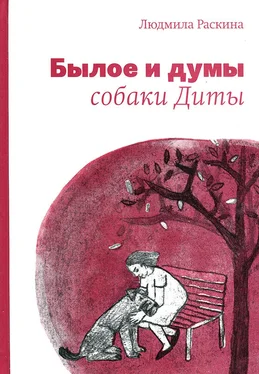 Людмила Раскина Былое и думы собаки Диты обложка книги