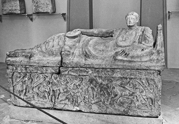 Рис 23 Этрусский каменный саркофаг мужчины Якобы глубокая древность но - фото 23