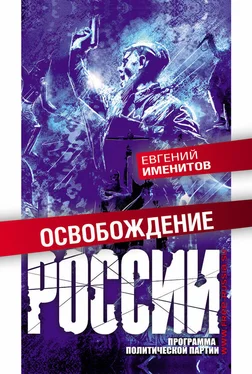 Евгений Именитов Освобождение России. Программа политической партии обложка книги