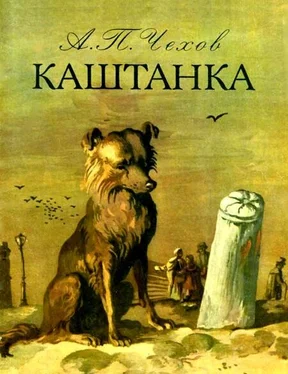 Антон Чехов Каштанка обложка книги