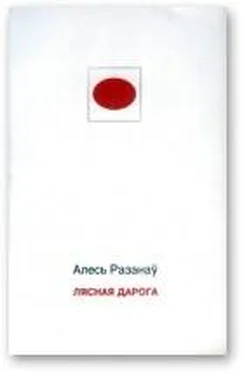 Алесь Разанаў Лясная дарога обложка книги