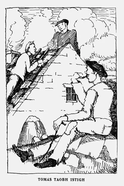 He thatched both sides of the house and if he did a slipshod job he made of - фото 2