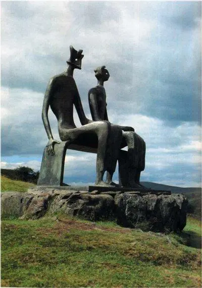 Г Мур Король и королева 19521953 П Пикассо Эскиз к картине Три - фото 37