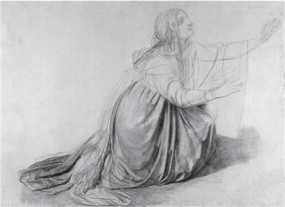 А Иванов Коленопреклоненная натурщица 18331835 А Иванов - фото 65