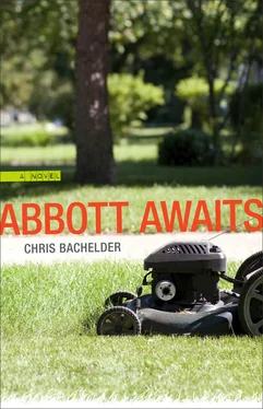 Chris Bachelder Abbott Awaits обложка книги