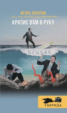 Игорь Чекотин Кризис вам в руку! обложка книги