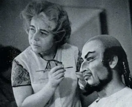 Князь Игорь А Бородина Кремлевский Дворец съездов 1975 С гримером А И - фото 42