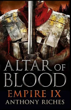 Anthony Riches Altar of Blood обложка книги