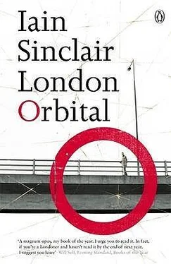 Iain Sinclair London Orbital обложка книги