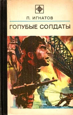 Петр Игнатов Голубые солдаты обложка книги