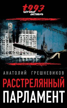 Анатолий Грешневиков Расстрелянный парламент обложка книги