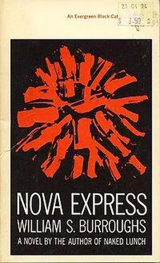 Уильям Берроуз Nova Express обложка книги