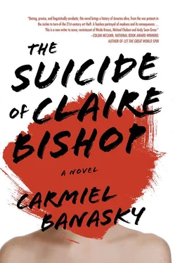 Carmiel Banasky The Suicide of Claire Bishop обложка книги